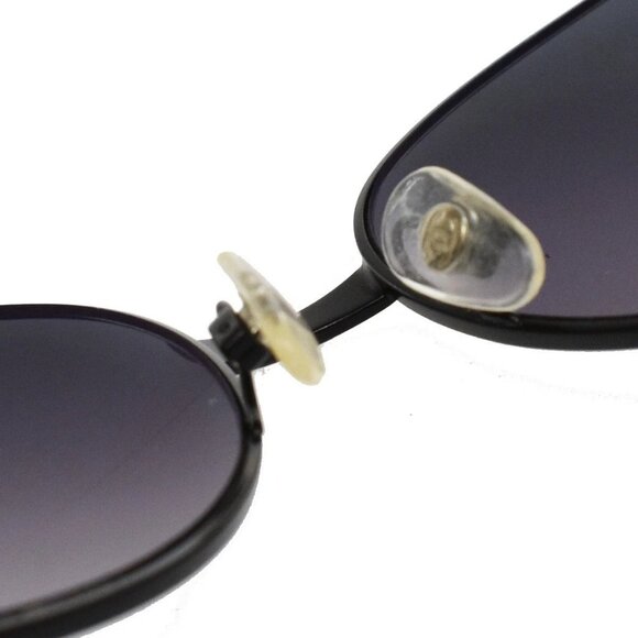 CHANEL CC Logo Sunglasses Eye Wear Rhinestone Plastic Black main image 10